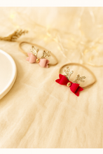 Load image into Gallery viewer, Moño clasico reindeer PETITE