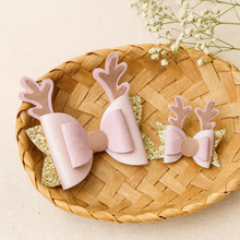 Cargar imagen en el visor de la galería, Moño clásico reindeer
