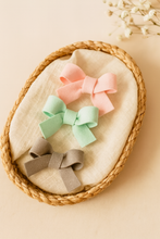 Load image into Gallery viewer, Moñitos emma setx3 (rosa,menta,gris)
