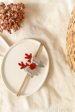 Load image into Gallery viewer, Moño Reindeer Silver chic
