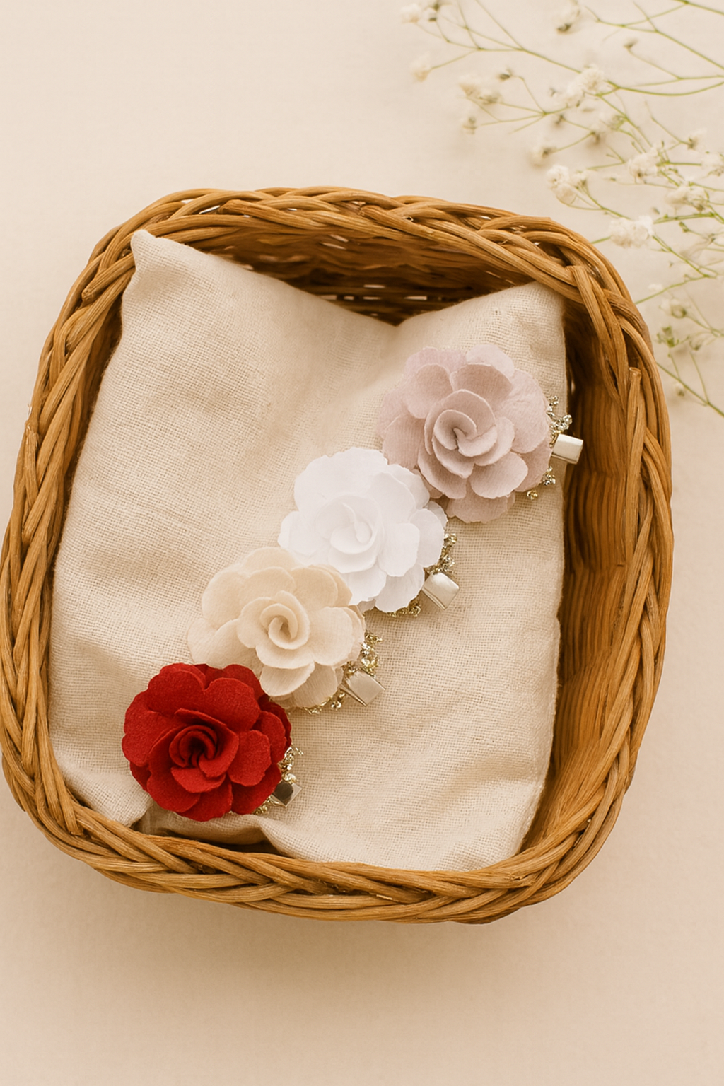 Florecitas rosa setx4