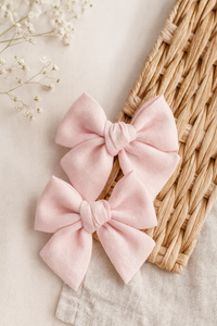 Moño boutique / Baby pink