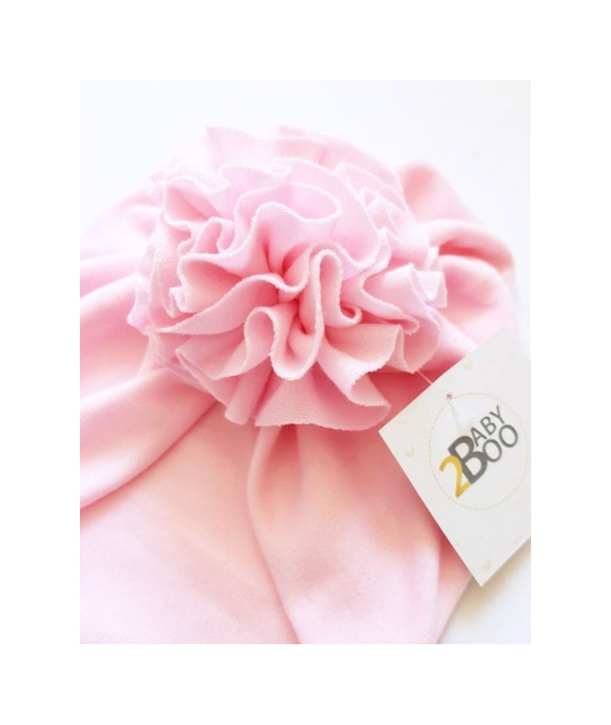 Gorro turbante Rosa (flor)