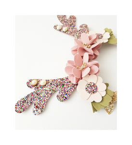 Diadema reindeer pink