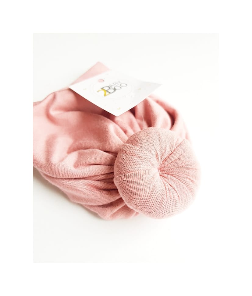 Gorro Turbante Dona (Rosa palo)