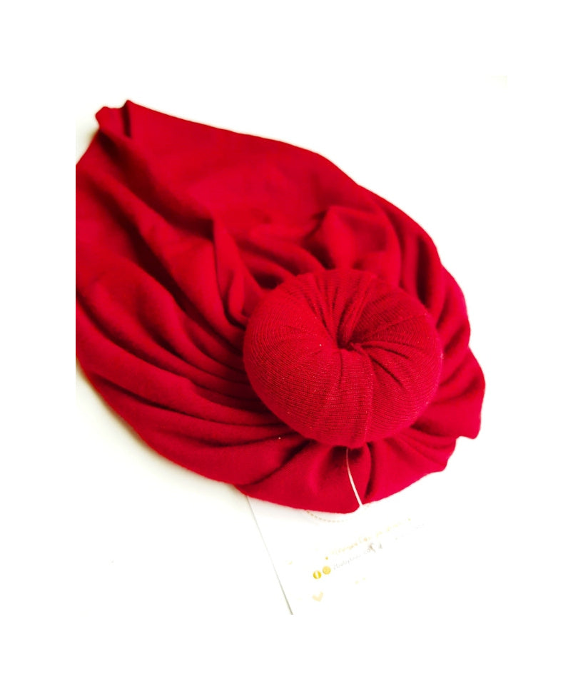 Gorro turbante con dona Para niñas y adultas 