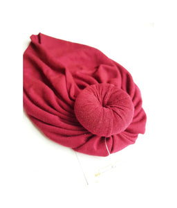 Gorro Turbante Dona (Vino)