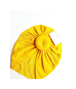 Gorro Turbante Dona (mostaza)